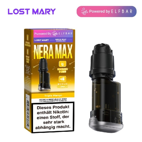 Lost Mary Nera Max 15k - Triple Mango  - Pods 20mg